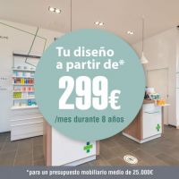 ¡El diseño de tu Farmacia desde 299€/mes*!